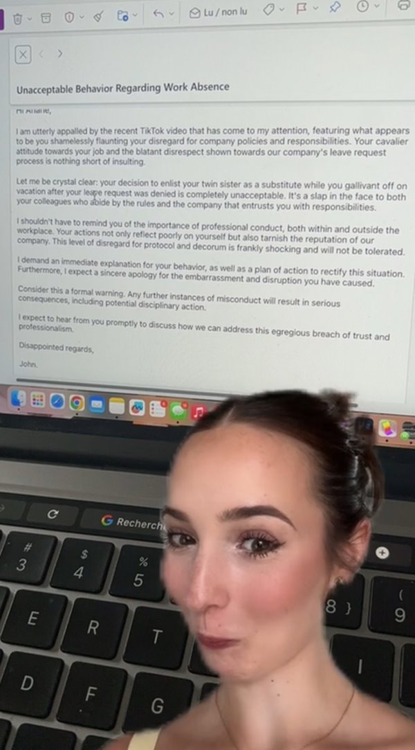 แฝดสลับตัวไปทำงาน