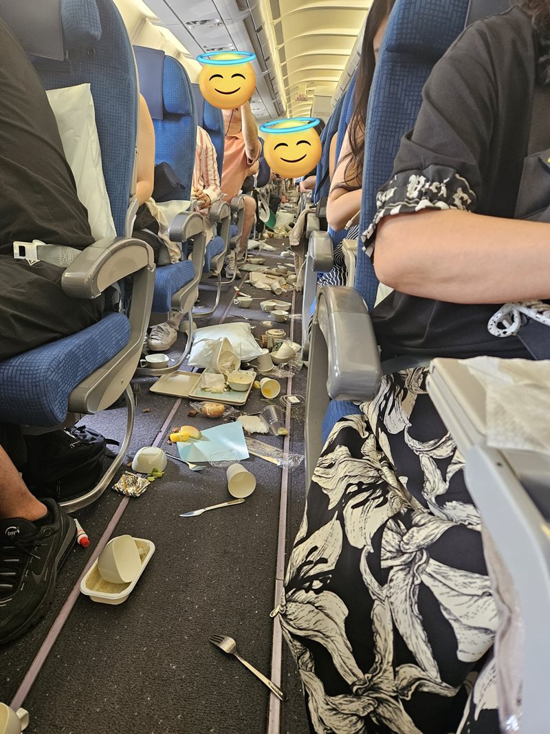 โคเรียนแอร์ ตกหลุมอากาศ