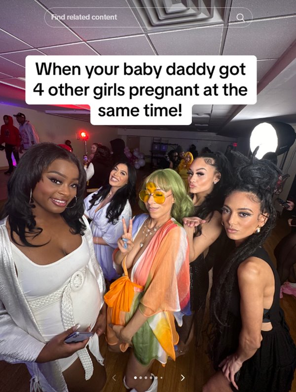 ไวรัลสาวท้อง 5 คน