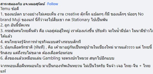 รีวิว Temu