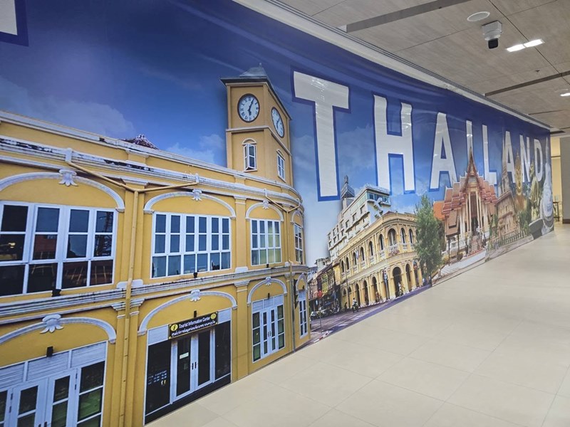 สนามบินภูเก็ต ใช้รูปสิงคโปร์ โปรโมตการท่องเที่ยว แจงไม่ได้พลาดแต่ตั้งใจ
