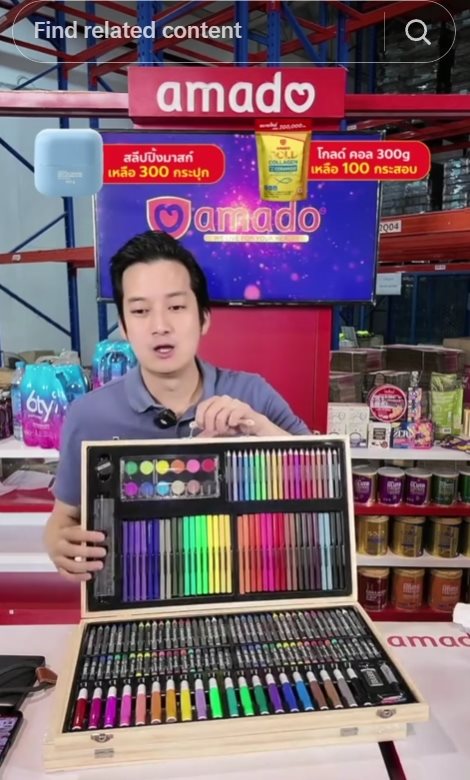 เชน ธนา จากซีอีโอพันล้าน วันนี้มาไลฟ์ TikTok ขายสีไม้