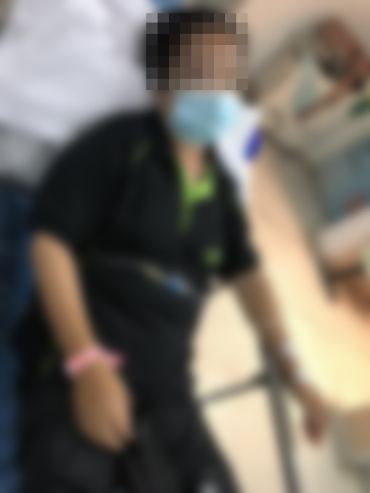แม่บ้านโรงพยาบาล ถูกพนักงานเวรเปล ทำร้ายจนเลือดออกในสมอง
