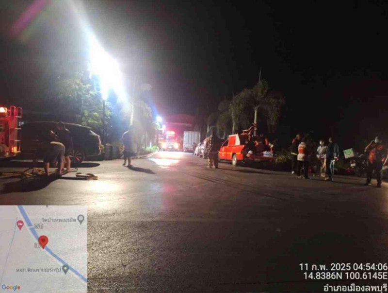 ก๊าซแอมโมเนียโรงน้ำแข็งพรหมบุรี บาดเจ็บกว่า 30 ราย