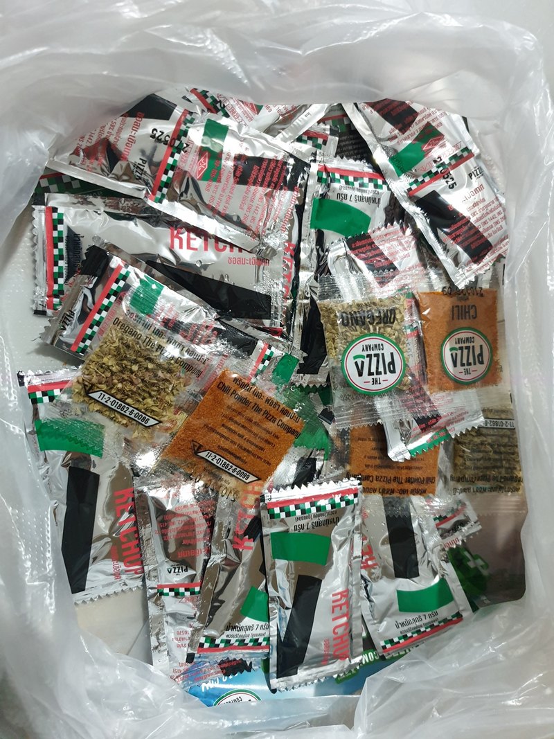 ไวรัล สั่งพิซซ่าเดลิเวอรี่ ขอซอสยังไงให้ได้มาเยอะขนาดนี้