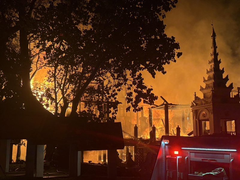 ไฟไหม้โรงแรมดาราเทวี โรงแรมดังเชียงใหม่ กลางดึก 