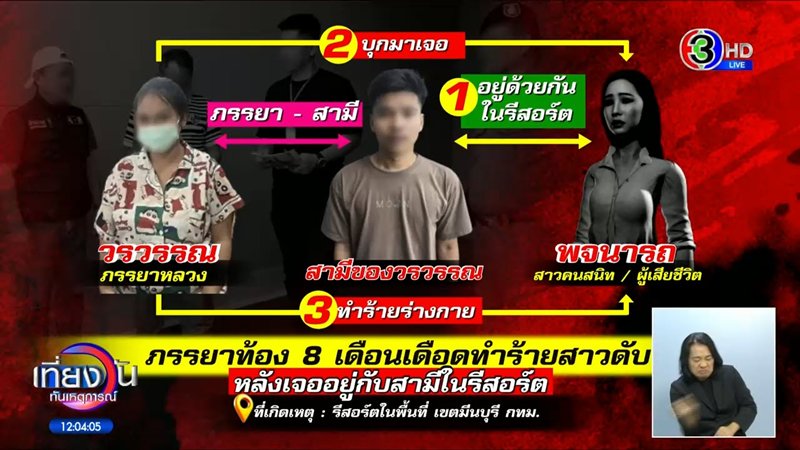 ผัวเผย ทำไมปล่อยเมียหลวงท้อง 8 เดือน กระทืบเมียน้อยจนตาย ผัวเผย ทำไมปล่อยเมียหลวงท้อง 8 เดือน กระทืบเมียน้อยจนตาย