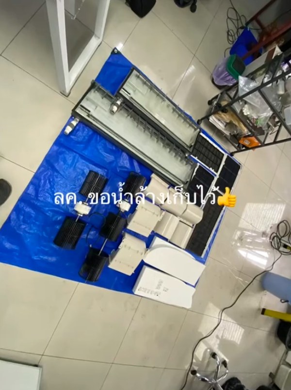 ไวรัลลูกค้าขอน้ำล้างแอร์เก็บเอาไว้ คนงงขอไปทำไม