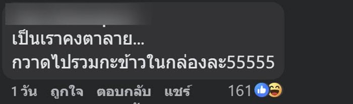 กินข้าวผัดกะเพราตามสั่งไปครึ่งกล่อง เจออะไรแปลกๆ ชาวเน็ตเห็นแทบพุ่ง