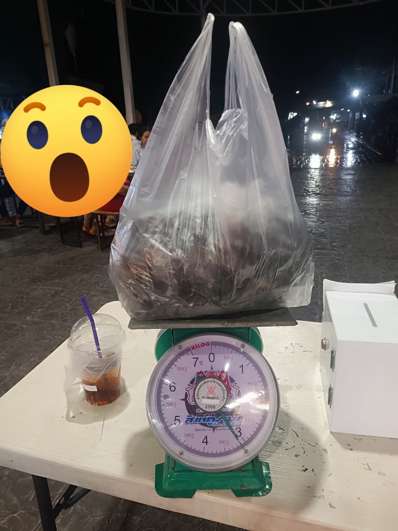 ซื้อหอยแมลงภู่ 5 กิโล ร้านนึ่งเหลือ 3 กิโล แบบนี้ปกติไหม