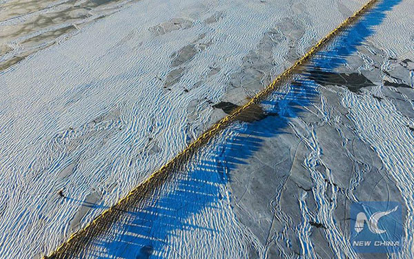 เปิดภาพแห่งความงดงาม จากดินแดนทิเบต ขณะพาฝูงแกะนับร้อย อพยพหนีหนาว 