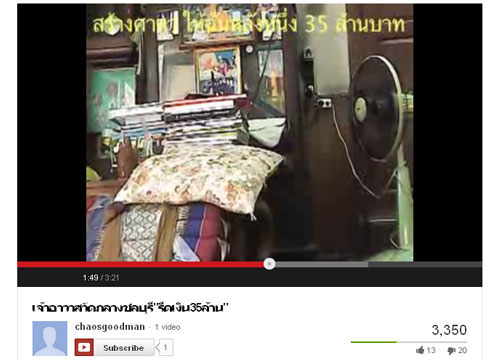 พระดังแจ้งความเอาผิดมือดีตัดต่อวิดีโอใส่ร้าย (ไอเอ็นเอ็น)
