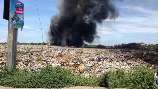 ไฟไหม้บ่อขยะแพรกษา