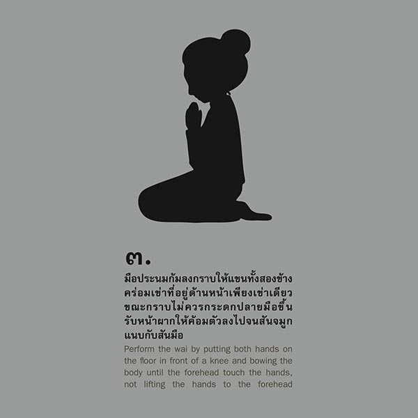 วิธีกราบพระบรมศพ