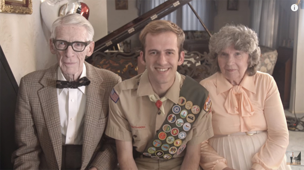 น่ารักสุด ๆ คู่รักรุ่นใหญ่ฉลองแต่งงานครบ 60 ปี ตามธีมการ์ตูนเรื่อง UP