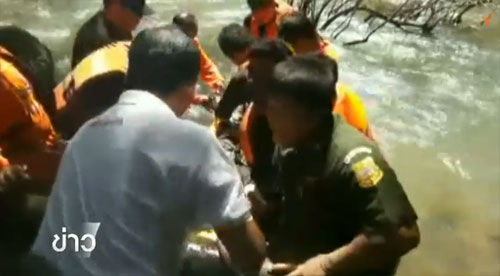 พบร่างผู้เสียชีวิตตกน้ำตกนางรอง จ.นครนายก แล้ว 