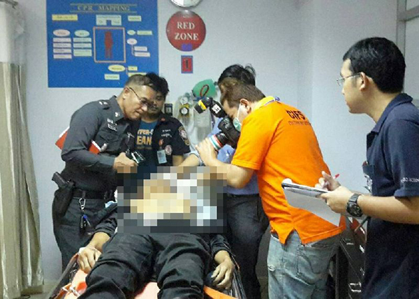 หนุ่มโรงงานฮาร์ทบีทโดนยิงก่อนถูกรถทับดับ