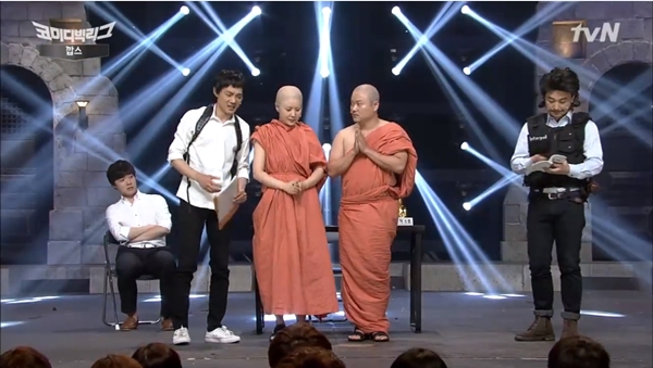 ตลกเกาหลีล้อเลียนพระไทย
