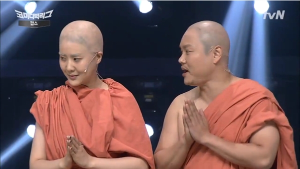 ตลกเกาหลีล้อเลียนพระไทย