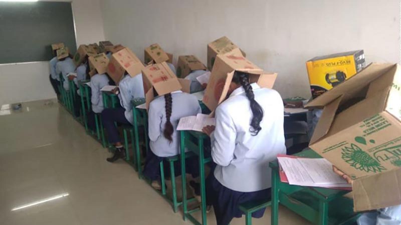 ป้องกันการลอกข้อสอบ