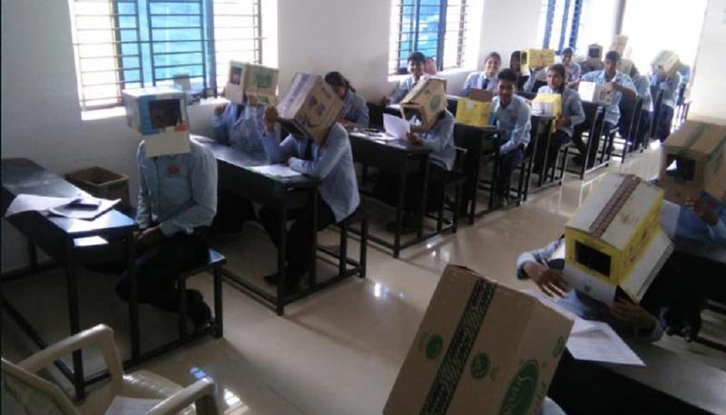 ป้องกันการลอกข้อสอบ