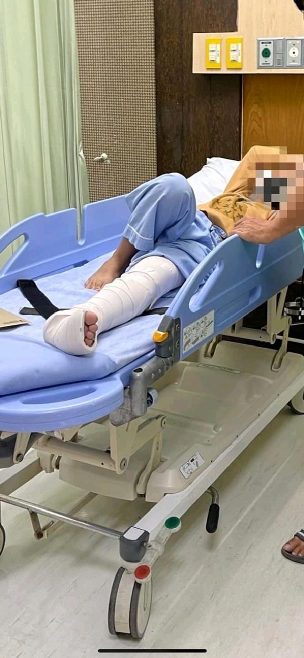 ชิงช้าล้มทับเด็ก