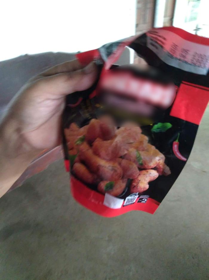 ไข่แมลงวันในอาหาร