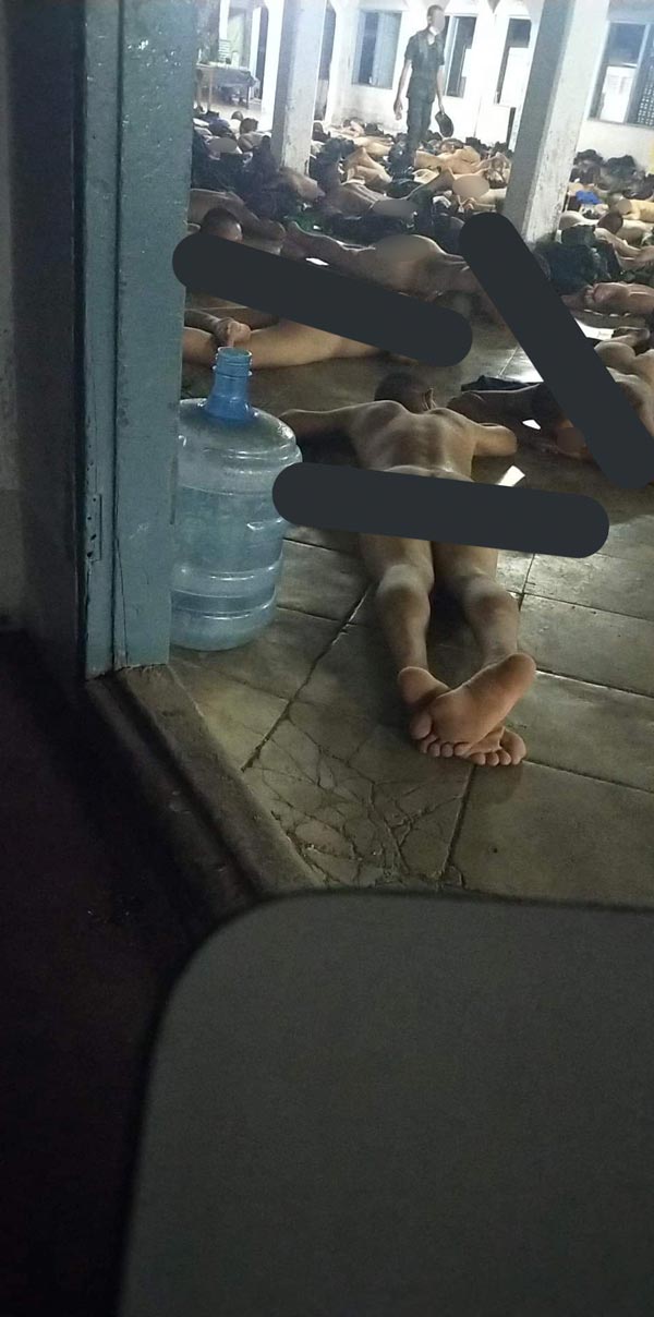 ภาพหลุด สั่งทหารแก้ผ้านอนคว่ำ