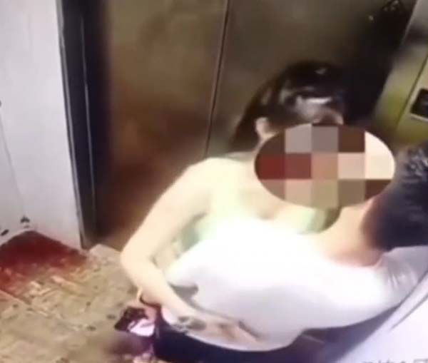 คลิปหลุดคู่รักในลิฟต์