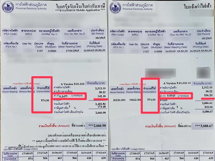 ค่าไฟฟ้า