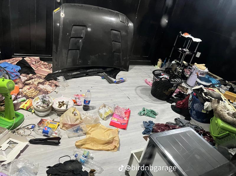 ห้องแม่บ้านสกปรก
