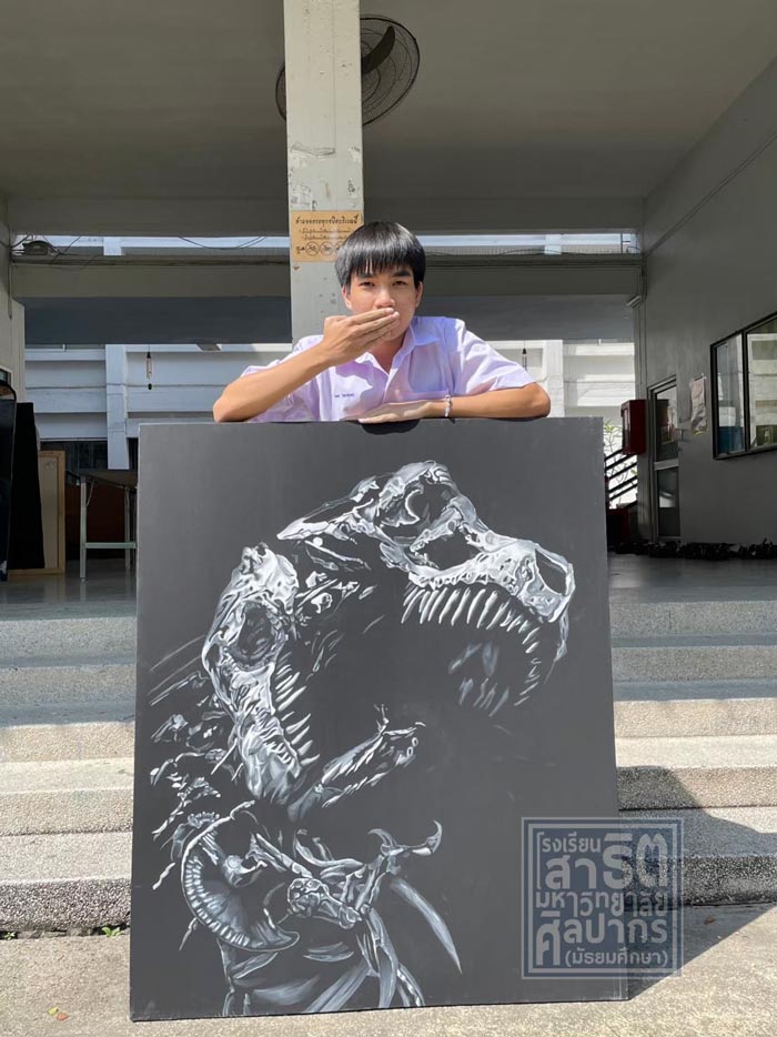 ภาพวาด ม.5 สาธิตศิลปากร