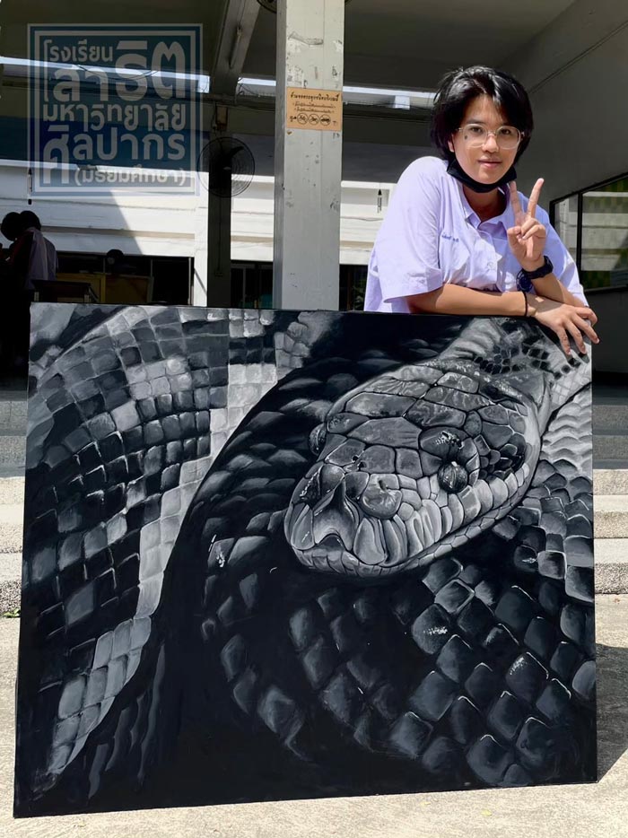 ภาพวาด ม.5 สาธิตศิลปากร