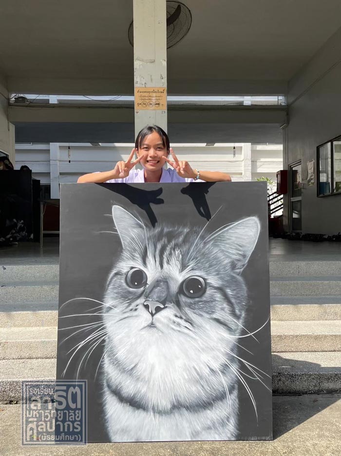 ภาพวาด ม.5 สาธิตศิลปากร