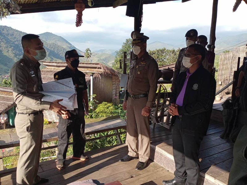 รีสอร์ตสะปันรุกป่า