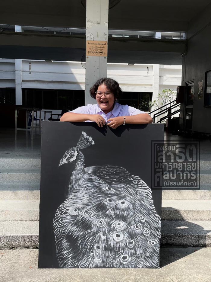 ภาพวาด ม.5 สาธิตศิลปากร