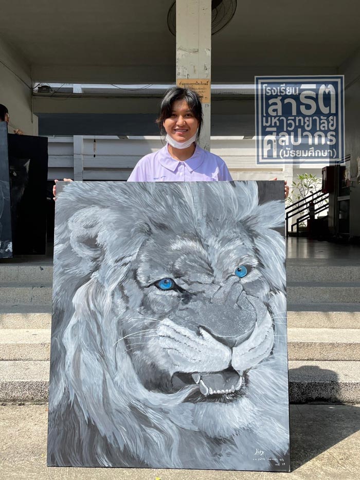 ภาพวาด ม.5 สาธิตศิลปากร