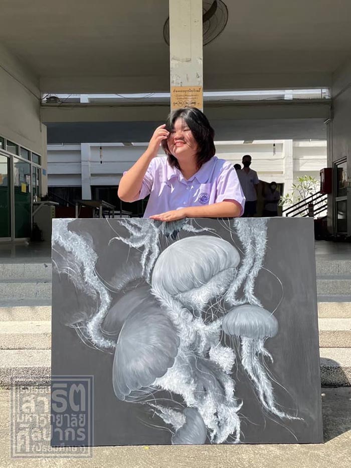 ภาพวาด ม.5 สาธิตศิลปากร