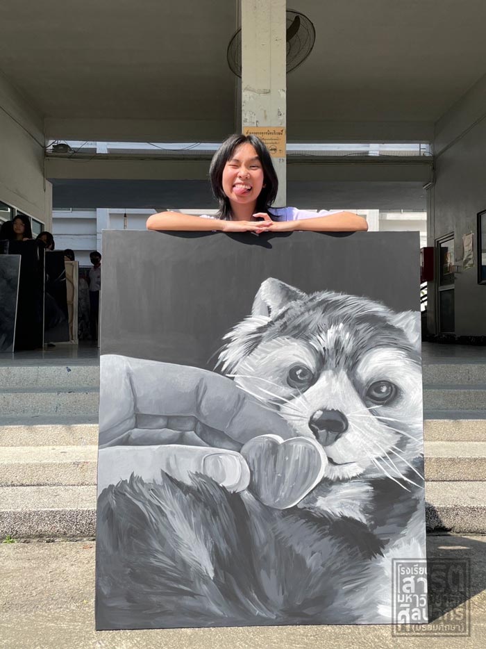 ภาพวาด ม.5 สาธิตศิลปากร