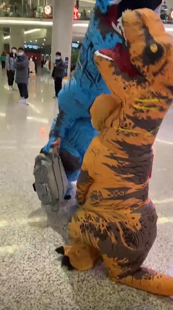 เซอร์ไพรส์ชุดไดโนเสาร์