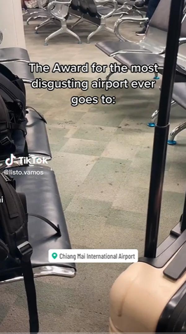 นักท่องเที่ยวรีวิว สนามบินเชียงใหม่