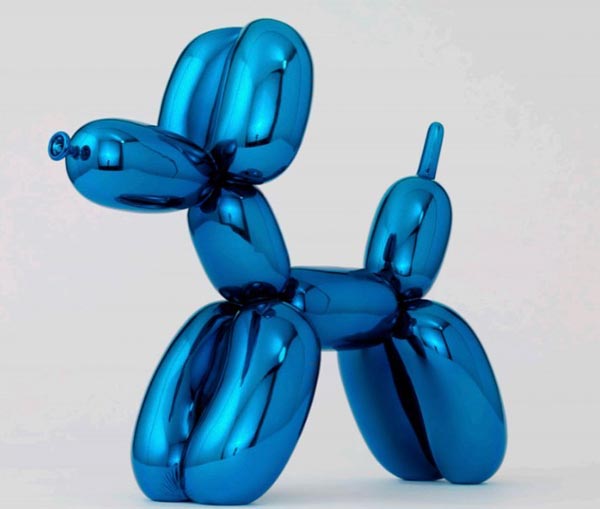 รูปปั้น Balloon Dog ตกแตก