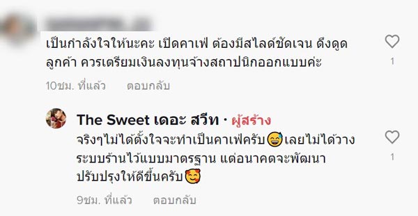 เปิดคาเฟ่ไม่มีคนเข้า