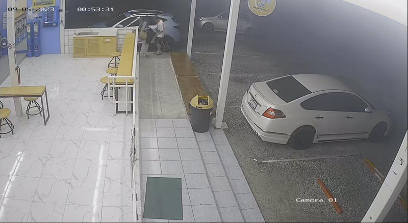 ขโมยชาร์จรถไฟฟ้า EV