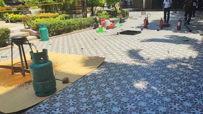 ถังดับเพลิงระเบิดราชวินิต