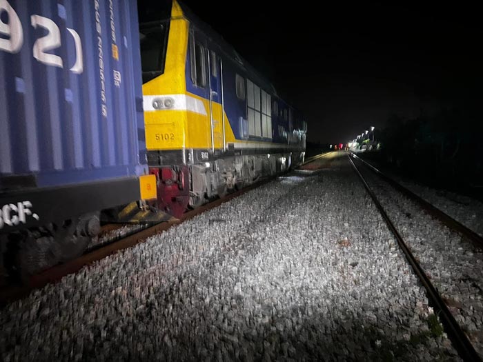 รถไฟชนคน