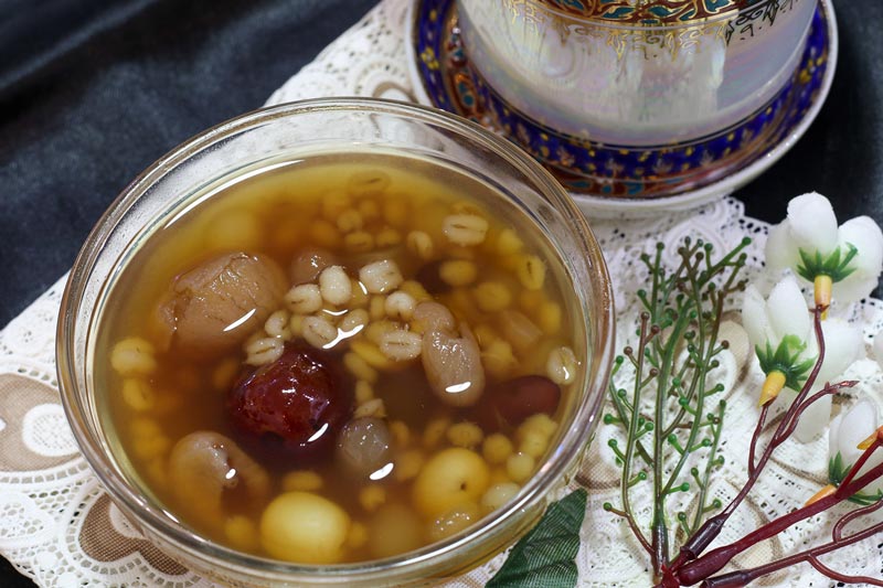 เต้าทึงเย็นน้ำลำไย