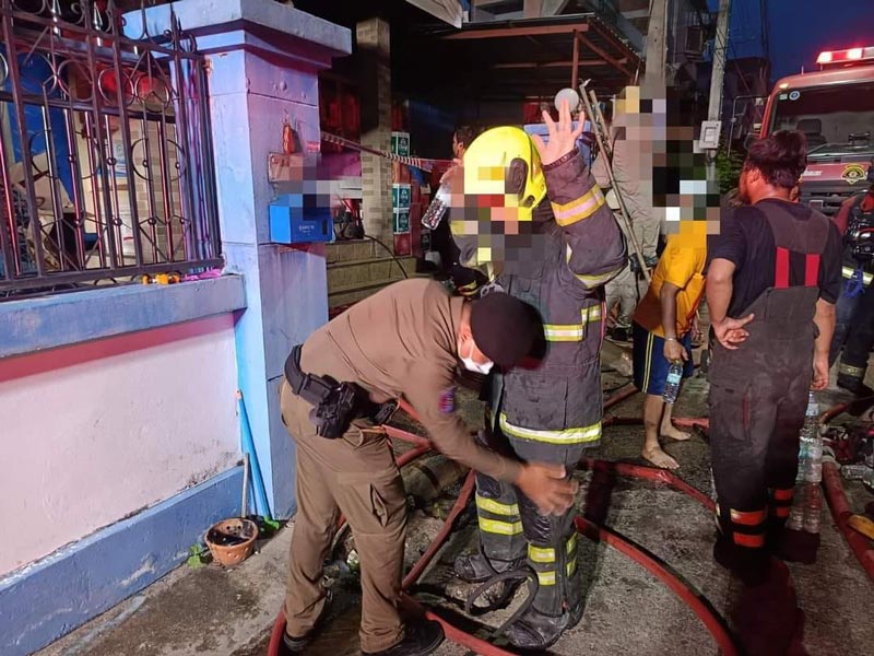 ไฟไหม้บ้านของหาย ค้นตัวนักดับเพลิง