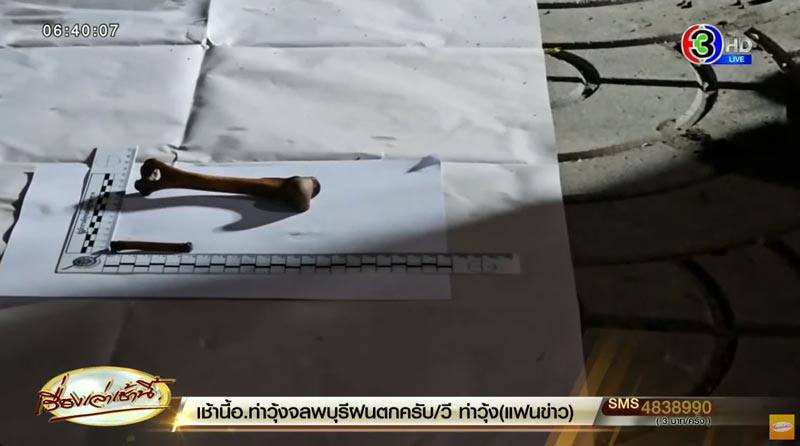 พบกระดูก 2 ชิ้น ไอ้เอ็ม ฆ่าลูก