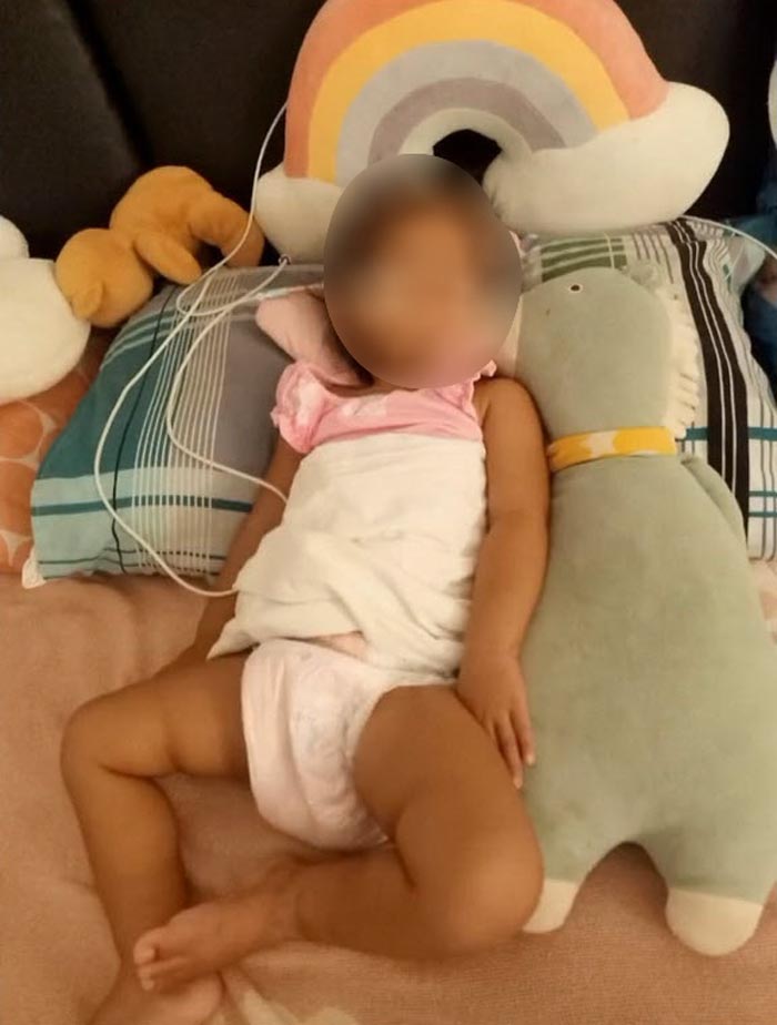 ยุงกัดลูก